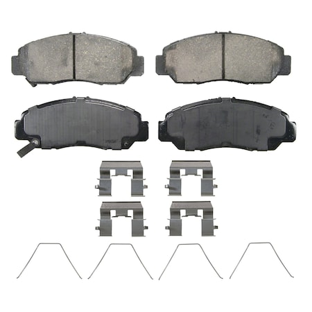 Wagner Brake QuickStop Front Disc Brake Pad Set Ceramic, ZD1276