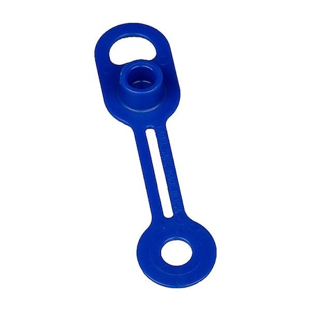 Trico Grease Fitting Cap, 2 3/4" L, Blue, PK10 37023