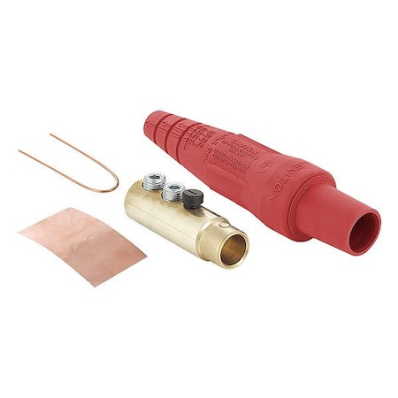 Leviton Single Pole Inline, 400 A, Female, Red 16D33-UR