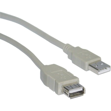 Cable Wholesale CableWholesale USB 2.0 Extension Cable, Type A Male to Type A Female, 6 foot 10U2-02106E