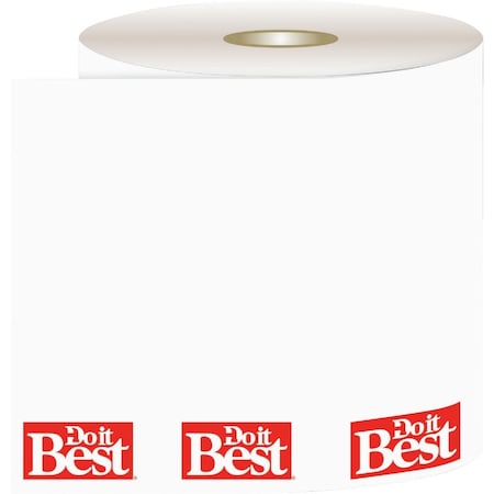 Centurion Do it Best 1-Ply 3-1/2'' W.x250 ' L. Receipt Printer Bond Paper Roll, 48PK DB99