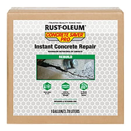 Rust-Oleum Concrete Repair Compound, 1 gal, Gray 392538