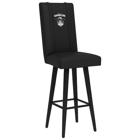 Dreamseat Swivel Bar Stool 2000 with Austin Gamblers Primary Logo XZ2000BSSBLK-PSPBR0015