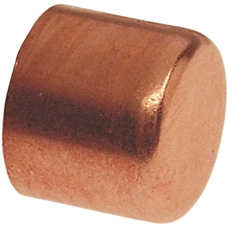 Nibco 1/2 in. Copper Pressure Tube Cap Fitting I61712