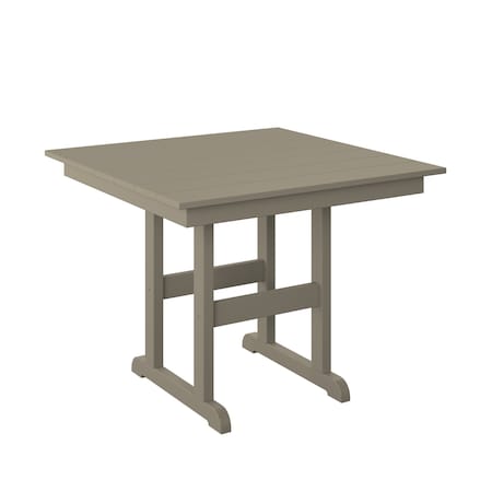 Polybird 38" SQUARE TABLE "COUNTER HEIGHT".      WEATHERWOOD POLYBIRD P16-C