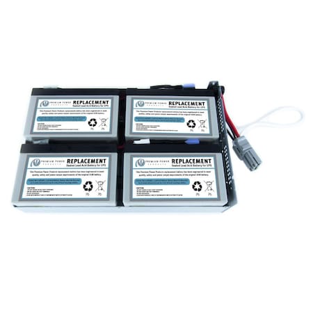 Premium Power UPS Replacement Battery Cartridge APCRBC132 APCRBC132-ER