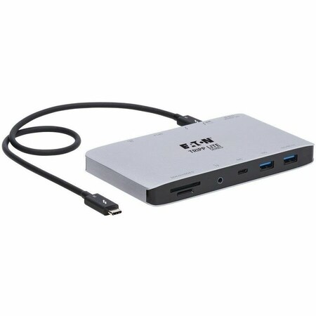 Eaton Thunderbolt 3 Dock with USB-C Compatibility Dual Display 8K DisplayPort USB 3.2 Gen 2 10G MTB3-DOCK-03INT
