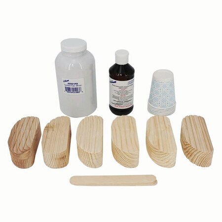 Jorgensen Laboratories Technovit 6 Treatment Kit, with 2", Wood Blocks J0061T6W
