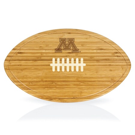 Picnic Time Family Of Brands NCAA Minnesota Golden Gophers Kickoff Football Cheese Board - Novelty Charcuterie Board 908-00-505-363-0