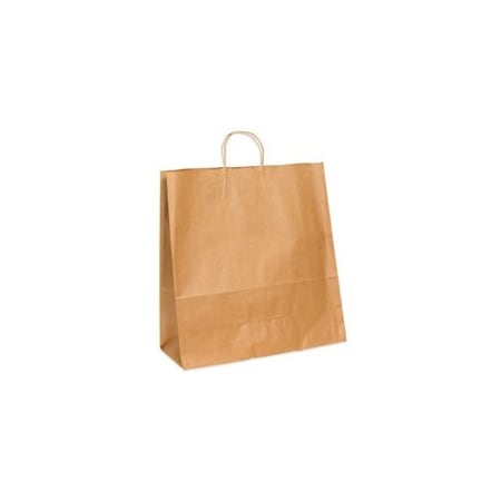 Bubblefast 250-13 x 6 x 15 3/4'' Kraft Paper Shopping Bags, 250PK BFBGS105K