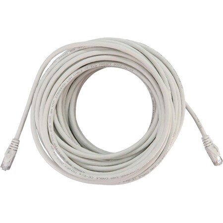 Eaton Tripp Lite Series Cat6a 10G Snagless Molded UTP Ethernet Cable RJ45 M/M, PoE, White, 100 ft. N261-100-WH