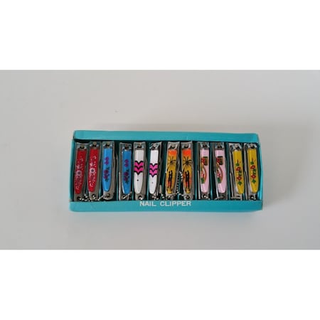 Tapestry Trading Pocket Keychain Nail Clippers, Assorted Color, 24PK 709