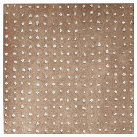 Apollo Tile Palmera 9x9 Terracotta Brown Porcelain Dotted Square Wall and Floor Tile (6.96 sq ft/case), 13PK APLCAT88CHCDOT