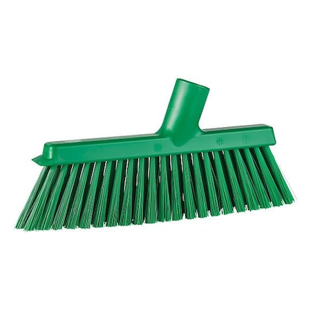 Vikan Broom Head, Green Bristle, Dry/Wet 31032