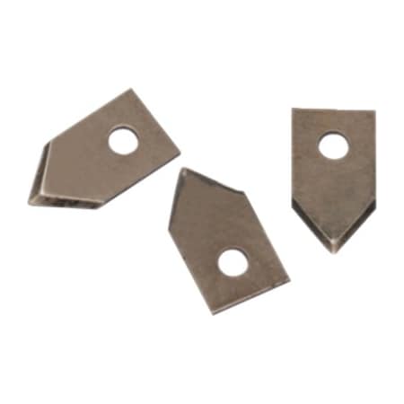 Partners Brand Replacement Tape Cutting Blade for 3/8" Bag Taper, Silver, PK10 TDPRODEB1