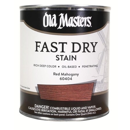 Diamond Vogel FAST DRY STAIN QT RED MAHOGANY 60404