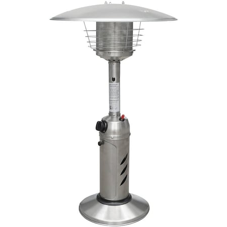 Seasonal Trends Seasonal Trends HPS-C-SS Portable Stainless Steel Liquid Propane Patio Heater, 11,000 Btu HPS-C-SS