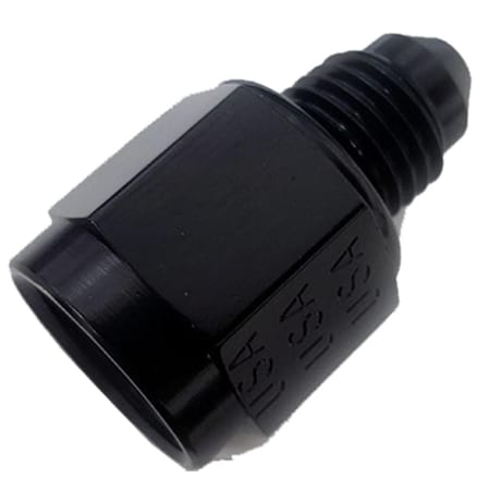 Bufonada 10an Female to 8an Male Reducer Fitting, Black BU3619007