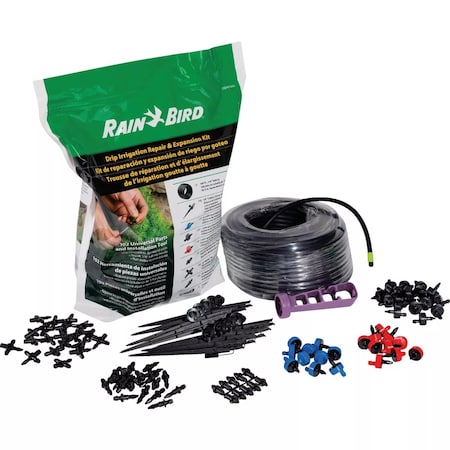 Rain Bird Drip Irrigation Repair & Expansion Kit DRIPKITBAG