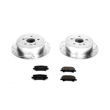 Powerstop REAR 1 CLICK BRAKE KIT W/ HARDWARE K5333