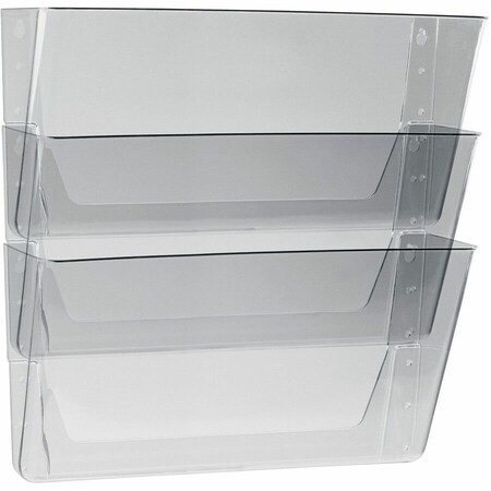 Storex Storex Industries 70229U06C Wall File; Legal; 16 x 14 - Clear 70229U06C