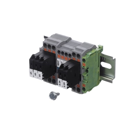 Garland Terminal Block, 10 Pole, Din Rail 4611041