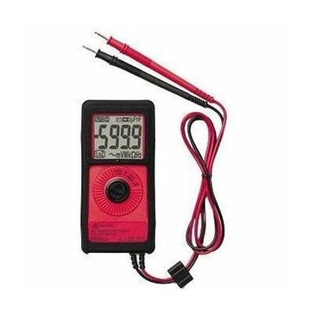 Amprobe Digital Multimeter, 600 V Max DC, 6 V Max AC, Average, 6,000 Instrument Counts, LCD PM55A