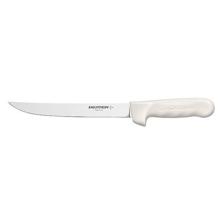 Dexter Russell Fillet Knife, Wide, 8 In, Poly, White 10223