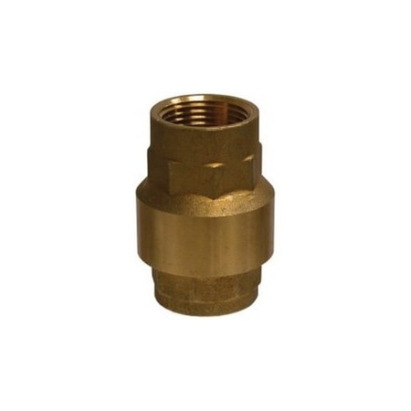 Midland Industries VALVE CHECK IN-L 3/8IN FNPT X FNPT BRS 944402
