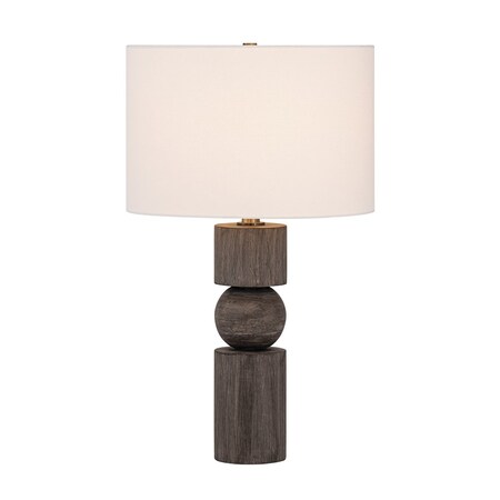 Troy Lighting 1 Light Jarvis Table Lamp Patina Brass/Ceramic Dappled Lapis PTL4524-PBR/CDL