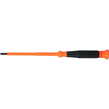 Klein Tools Insulated Screwdriver, Phillips 1, 4"Shank 6264INS