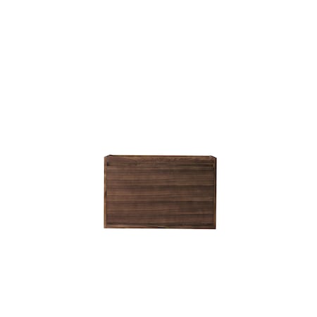 James Martin Vanities 31.5'' Single Vanity Cabinet, Mid-Century Walnut 805-V31.5-WLT