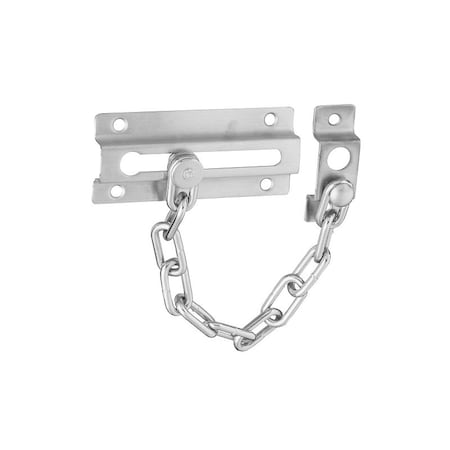 National Hardware V807 Series Door Chain, Zinc, Satin Chrome N274-407