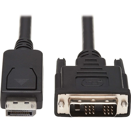 Tripp Lite Cable DP to DVI-D Single Link M/M, 6ft.L P581AB-006