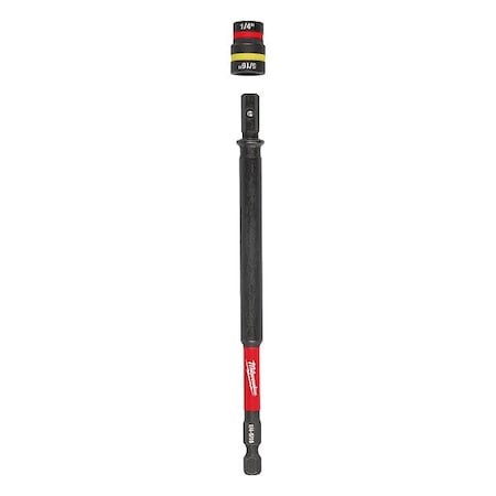 Milwaukee Tool Magnetic Nut Driver, 1/4" Hex, Solid Hex 49-66-4745
