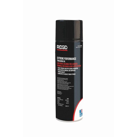 Ridgid Oil, Aerosol Threading 22088