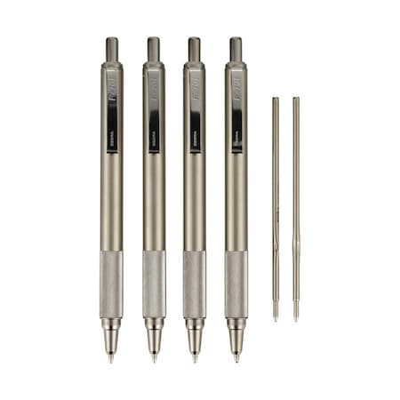 Zebra Pen F-701 Retractable Ballpoint with Refills Bundle 6Ct 50113