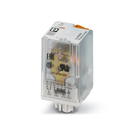 Phoenix Contact REL-OR3/L- 24AC/3X21 Pluggable octal 2903694