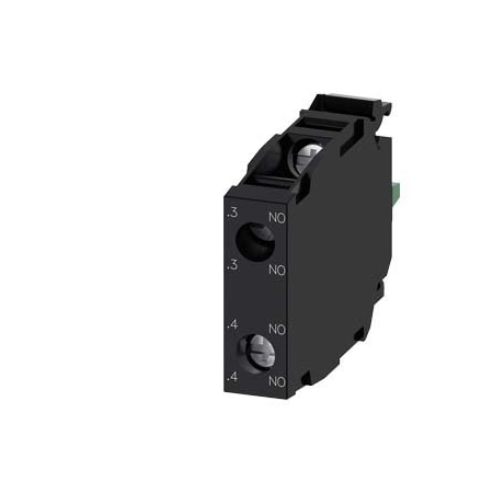 Siemens Contact module with 2 contact elements, 2 NO, screw terminal 3SU1400-1AA10-1DA0-ZY19