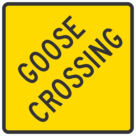 Lyle Goose Crossing, 24x24, Engineer Grade, White G-12937-EG_24x24