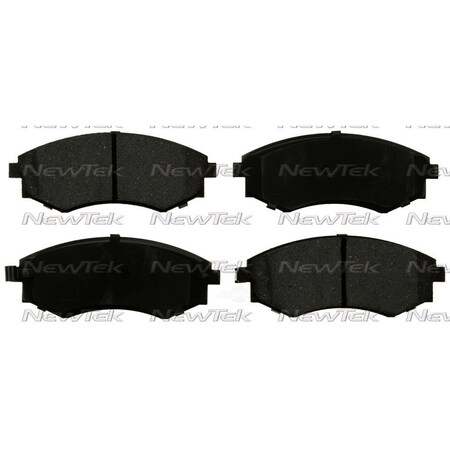 Newtek Automotive Usa Newtek Velocity Plus Economy Semi-Metallic w/Shim Disc Pads SMD700