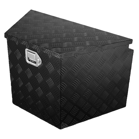 Vevor Trailer Tongue Tool Storage Box 29x16.2x18 inch Aluminum Alloy + Lock Keys JL-TB09-4