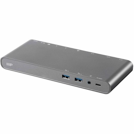 Monoprice USB-C Dual-Monitor Docking Station for USB-C Laptops_ MST and Power De 29434