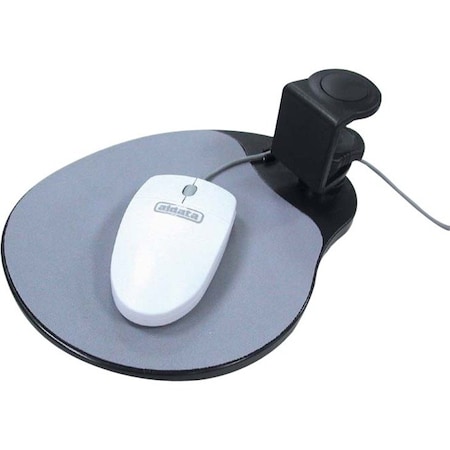 Ergoguys AIDATA UNDER DESK SWIVEL MOUSE PAD BLACK UM003B