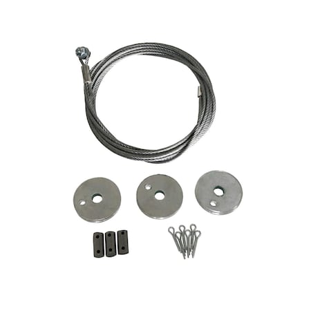 Hot House Designs Cable/Sheave Kit - Standard 11.5ft. Height 150 lbs Max Load Capacity Factory Authorized Part HO3680628