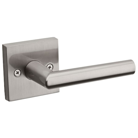 Kwikset Milan Lever with Square Rose Interior Single Cylinder Handleset Trim for Both 800 and 687 966MILSQT-15.UNIV