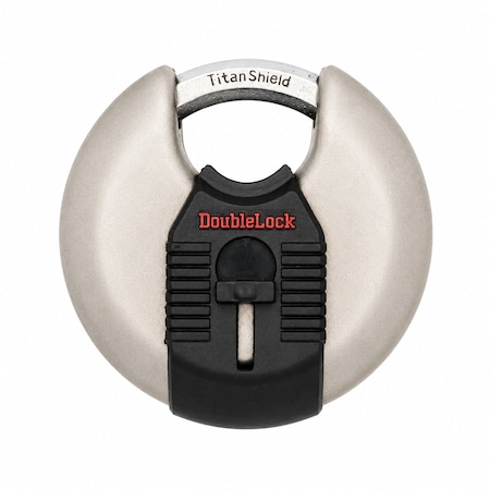 Doublelock CRAB 2.0, 2-3/4in Keyed Discus Padlock with Key Shroud 890-070A