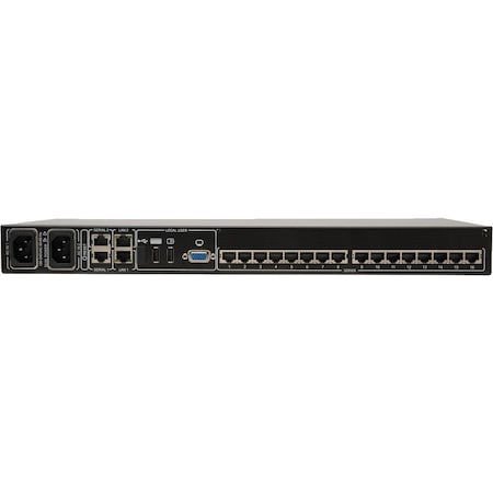 Tripp Lite KVM, 16-Port, Cat 5, IP, 4+1 User, 1U B072-016-IP4