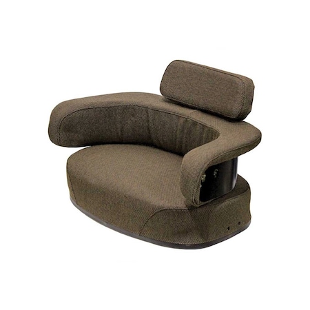 Uni Pro John Deere 4010 3-Piece Seat Cushion Kit, Brown Fabric 7291