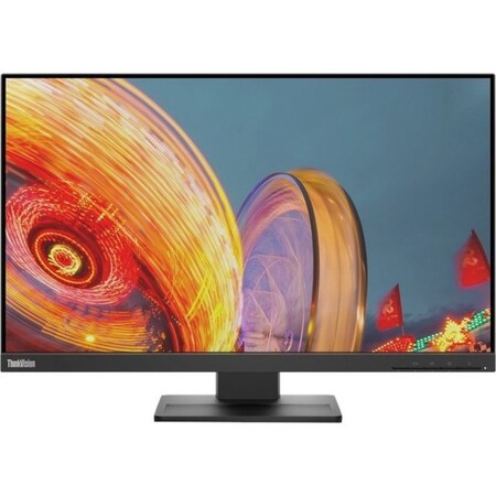 Lenovo ThinkVision E24q-20 23.8 in. QHD IPS Monitor 2560 x 1440 75 Hz HDMI DisplayPort 62CFGAR1US